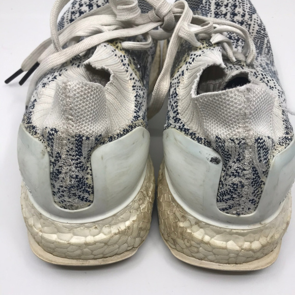 Adidas Ultra Boost Gray White Sneakers Size 6F/5M - Picture 3 of 8